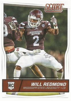 Will Redmond Mississippi State Bulldogs 2016 Panini Score NFL Rookie Card #423